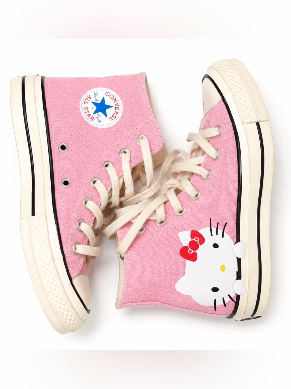 Converse All Star Hello Kitty Pink High Top Chuck 70 Sneakers *LIMITED EDITION*